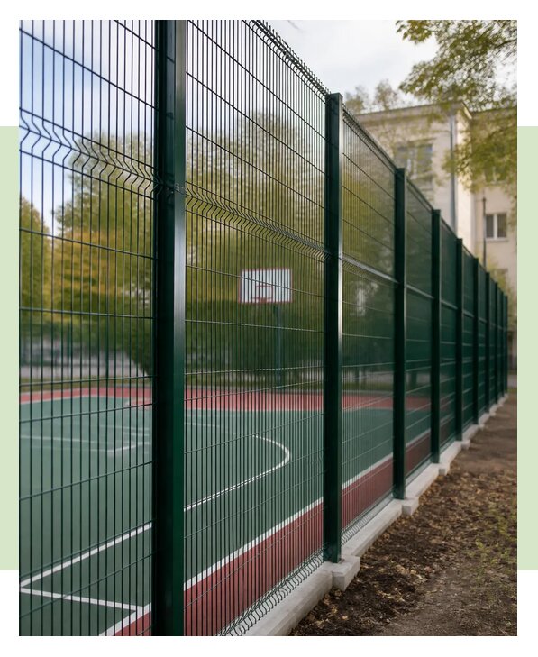 Ограждение спортплощадок в Люберцах по цене от 5471 р. | ЗаборЭксеперт-Люб
